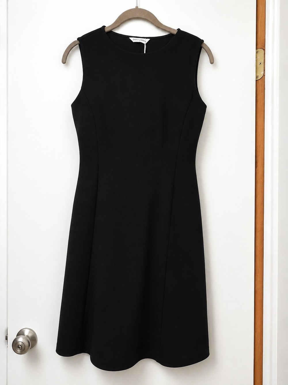 PrettyGarden Black Sleeveless Dress – Size Small